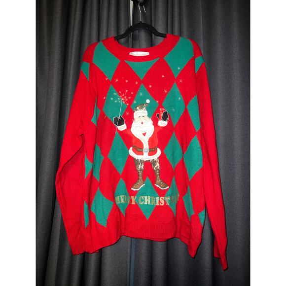 Ugly Christmas Sweater Xmas Size XXL - Picture 1 of 4